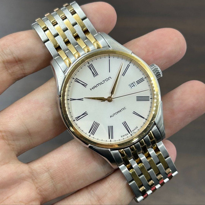 [Pre-Owned] Hamilton American Classic Valiant H39525214 Automatic Men Watch