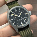 [Pre-Owned] Hamilton Khaki Field Mechanical Power Reserve 40mm H69509930 Manual Winding Men Watch