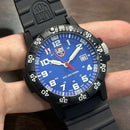 [Pre-Owned] Luminox Leatherback SEA Turtle Giant 0323 Carbon Quartz Men Watch