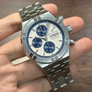 [Pre-Owned] Maurice Lacroix Aikon AI6038 Titanium Bracelet Automatic Chronograph Men Watch
