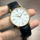 [Pre-Owned] Maurice Lacroix Eliros Date EL1087 Gold Quartz Men Watch