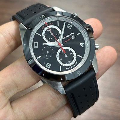 [Pre-Owned] Montblanc Timewalker 7424 Automatic Chronograph Men Watch