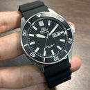 [Pre-Owned] Orient Mako III Kanno Black Automatic Diver Watch