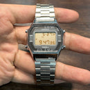 [Pre-Owned] Orient Vintage Q44601-40 Quartz Digital Watch