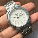 [Pre-Owned] Seiko 5 Classic SNKE57K1 White Automatic Men Watch