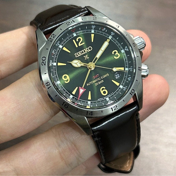 [Pre-Owned] Seiko Prospex Alpinist GMT JDM SBEJ005 Automatic Men Watch