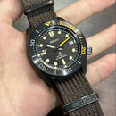 [Pre-Owned] Seiko Prospex MM200 The Black Series SPB255J1 Limited 5500 Automatic Men Diver Watch