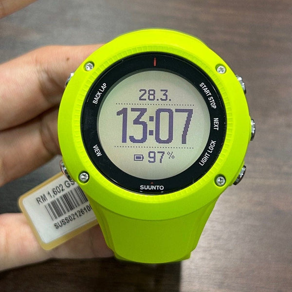 [Pre-Owned] Suunto Ambit3 Run Lime Running Smartwatch