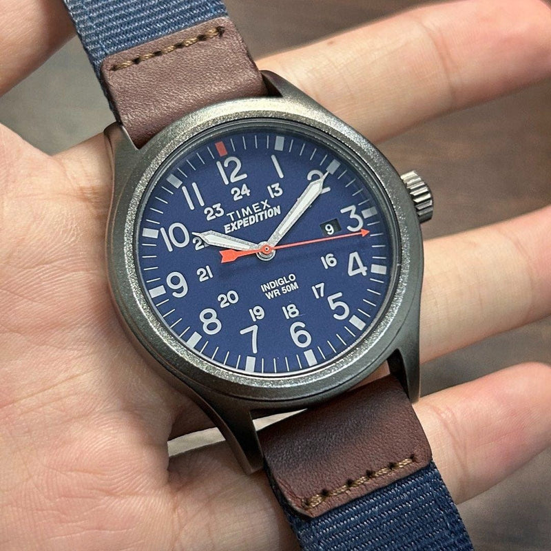 [Pre-Owned] Timex Expedition Scout 40mm Fabric Strap Quartz Men Watch