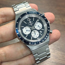 [Pre-Owned] Timex Q Blue Quartz Chronograph Men Watch
