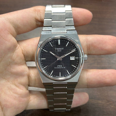 [Pre-Owned] Tissot PRX Powermatic 80 Black 40mm Automatic Men Watch