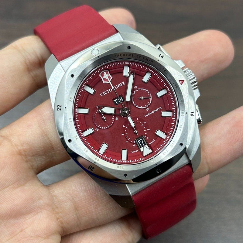 [Pre-Owned] Victorinox I.N.O.X. Chrono 43mm 241986 Quartz Men Watch