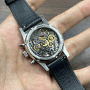 [Pre-Owned] Baltic Bicompax 003 Salmon Dial Manual Winding Chronograph Watch