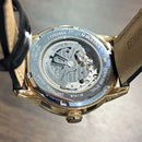 [Pre-Owned] Bulova 97A116 Gold Open Heart Automatic Men Watch