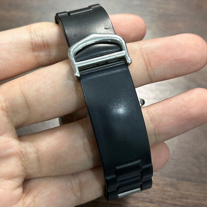 [Pre-Owned] Cartier 21 Chronoscaph 2424 Black Quartz Chronograph Unisex Watch