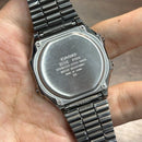 [Pre-Owned] Casio Vintage A168WGG-1B All Black Digital Unisex Watch