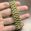 [Pre-Owned] Enicar Classic CH330 Gold Day-Date Automatic Men Watch