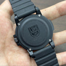 [Pre-Owned] Luminox Leatherback SEA Turtle Giant 0330 Black Carbon Quartz Men Watch