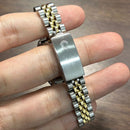 [Pre-Owned] Rolex Datejust 69173 18k Gold White Roman Dial Sapphire Women Watch