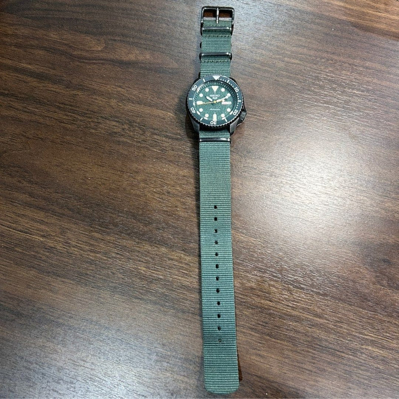 [Pre-Owned] Seiko 5 Sports Avocado SRPD77K1 Automatic Men Watch