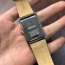 [Pre-Owned] Seiko Tank SWR103P1 Sapphire Square Quartz Men Watch