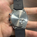 [Pre-Owned] Timex Q Three Time Zone Chrono Green Quartz Men Watch