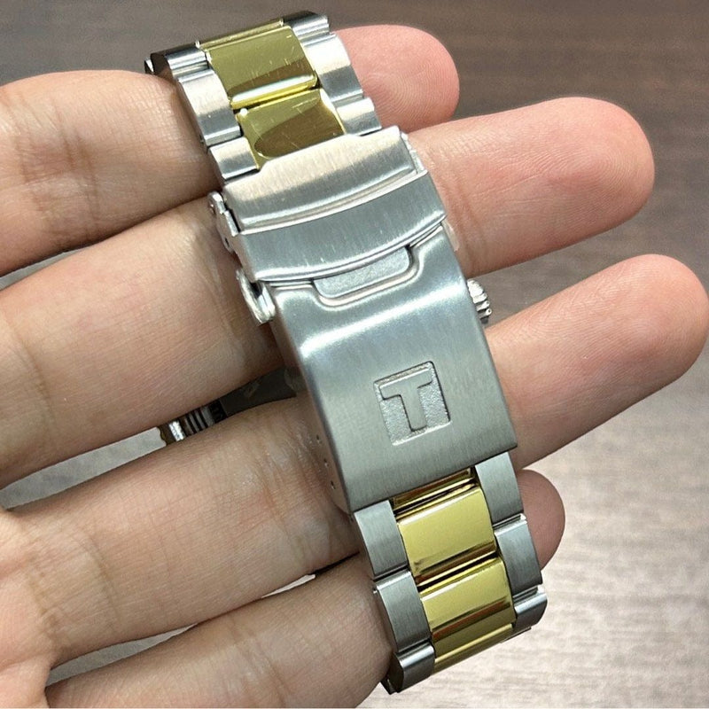 [Pre-Owned] Tissot Seastar 1000 40mm Black Gold Quartz Men Watch