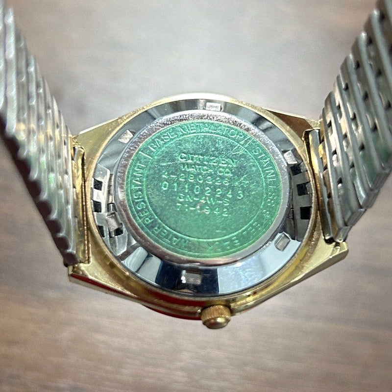 [Pre-Owned] Citizen Vintage 71-1942 Gold Automatic Unisex Watch
