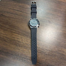 [Pre-Owned] Timex Q Three Time Zone Chrono Green Quartz Men Watch