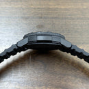 [Pre-Owned] Luminox Leatherback SEA Turtle Giant 0330 Black Carbon Quartz Men Watch