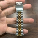 [Pre-Owned] Orient Day-Date SEV0J002B Sapphire Two-Tone Gold Men Watch