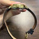 [Pre-Owned] Orient Monarch Mechanical Power Reserve Gold Manual Winding Men Watch