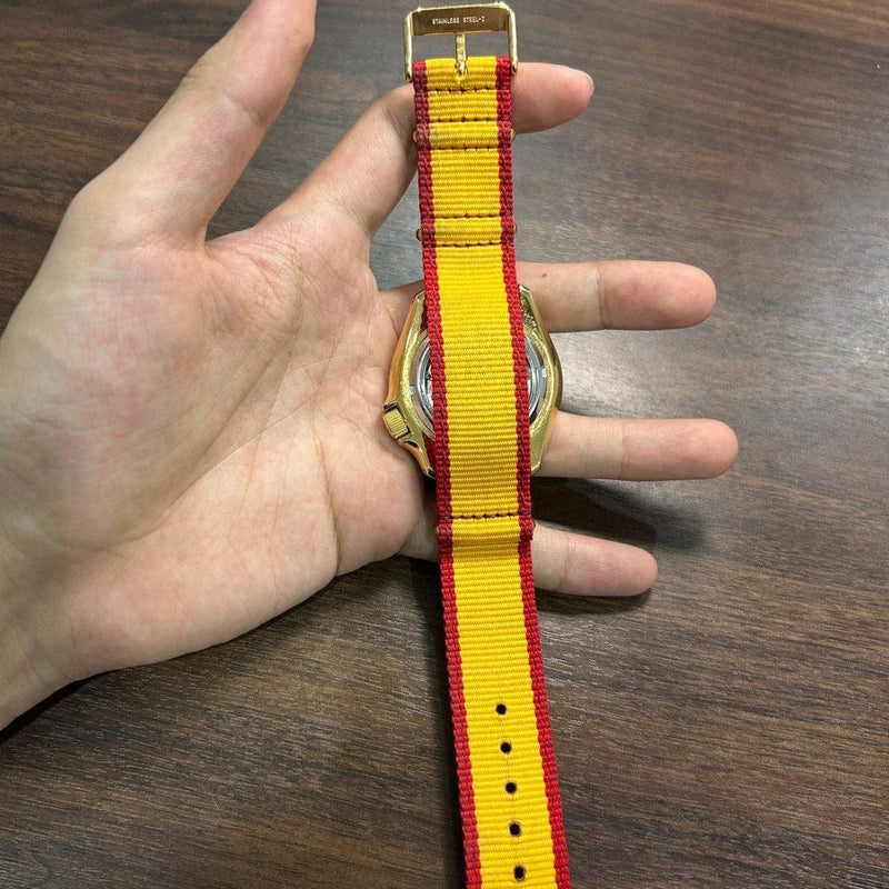 [Pre-Owned] Seiko 5 Sports X Street Fighter V Zangief SRPF24K1 Limited 9999 Automatic Men Watch