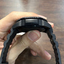 [Pre-Owned] Luminox Foundation 3601 All Black Carbon Quartz Men Watch