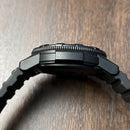 [Pre-Owned] Luminox Leatherback Sea Turtle Giant 0321 Black Carbon Quartz Men Watch