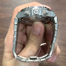 [Pre-Owned] Maurice Lacroix Aikon AI6038 Titanium Bracelet Automatic Chronograph Men Watch