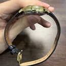 [Pre-Owned] Orient Monarch Mechanical Power Reserve Gold Manual Winding Men Watch