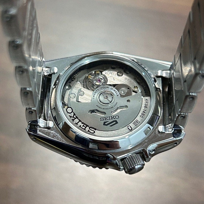 [Pre-Owned] Seiko 5 Sports 38mm Blue SRPL77K1 Automatic Unisex Watch