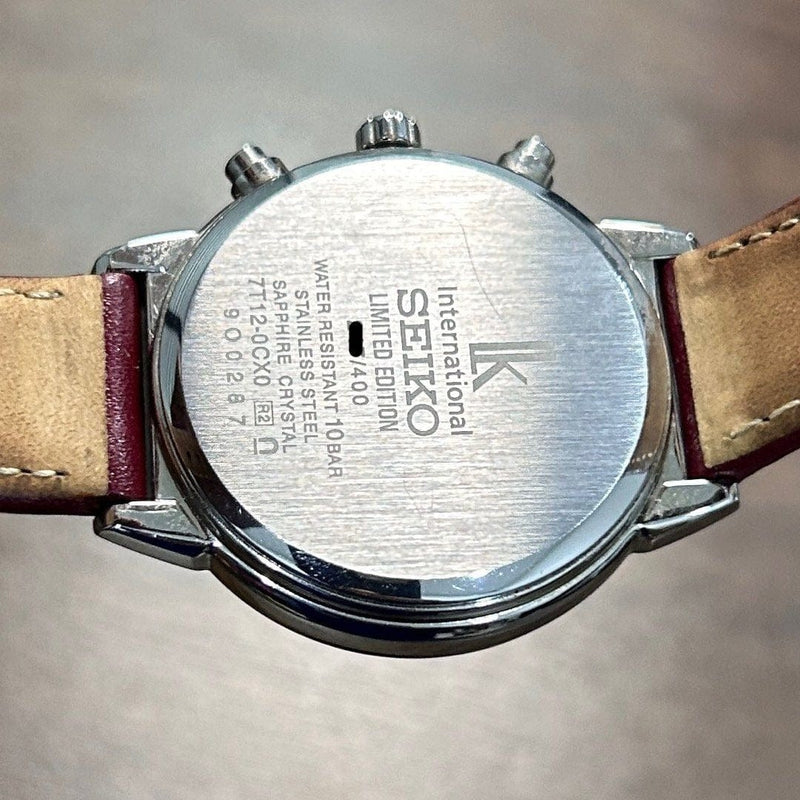 [Pre-Owned] Seiko Lukia SRWZ62P1 Limited 400 Quartz Chronograph Women Watch