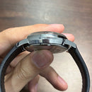 [Pre-Owned] Timex Marlin Black Quartz Chronograph Tachymeter Men Watch