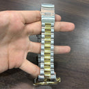 [Pre-Owned] J.Bovier Paris Two Tone Gold Sapphire Quartz Men Watch