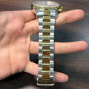 [Pre-Owned] J.Bovier Paris Two Tone Gold Sapphire Quartz Men Watch