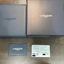 [Pre-Owned] Longines Conquest 29.5mm L3.376.4.76.6 Sunray Silver Quartz Women Watch