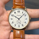 [Pre-Owned] Longines Heritage Classic L47858732 Automatic 18k Rose Gold Men Watch