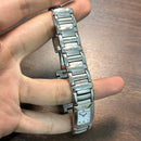 [Pre-Owned] Maurice Lacroix Miros MI2011-SS002-110 Square Quartz Women Watch