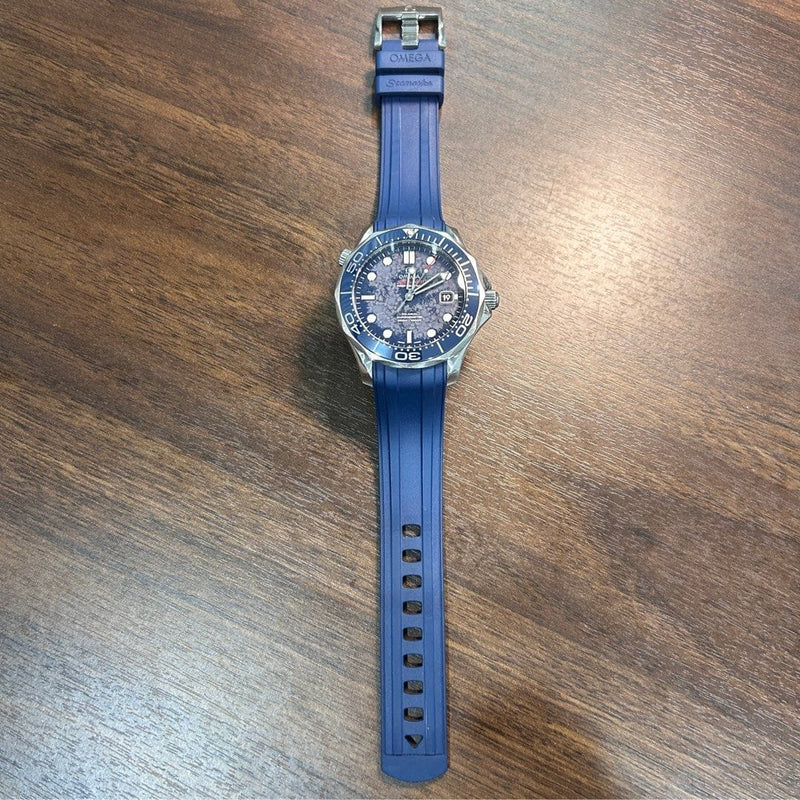 [Pre-Owned] Omega Seamaster 300m 41mm Blue Oxidised Dial Ceramic Automatic Men Diver Watch