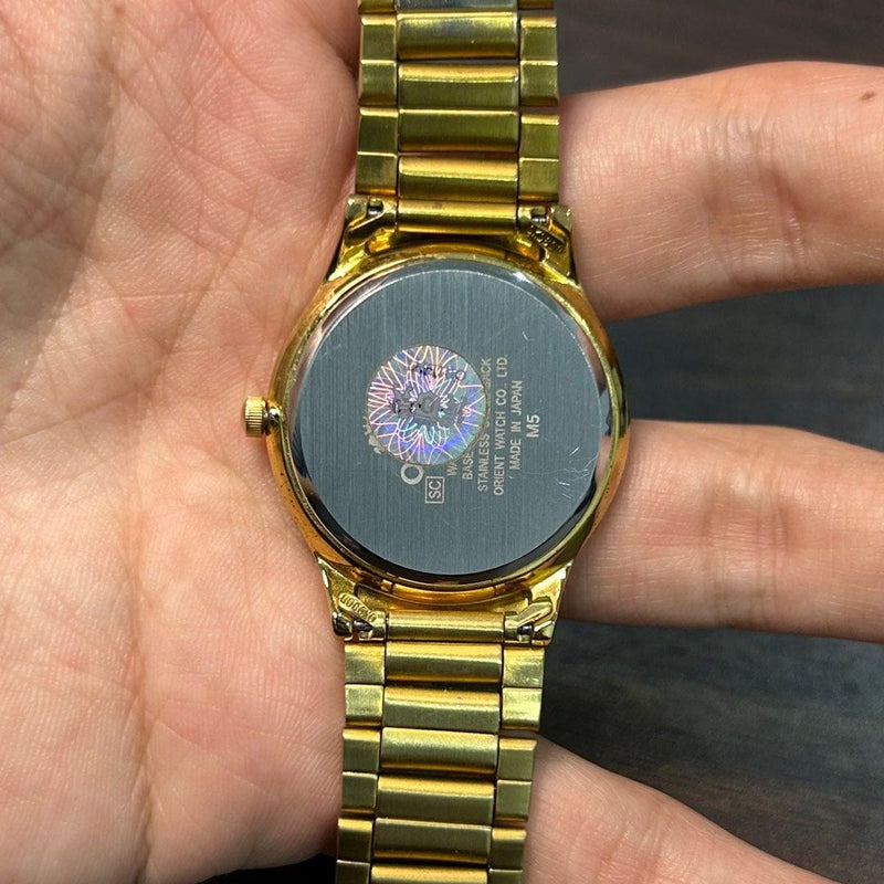 [Pre-Owned] Orient Quartz Gold Stainless Steel Women Watch