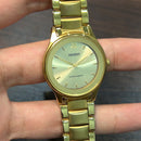 [Pre-Owned] Orient Quartz Gold Stainless Steel Women Watch