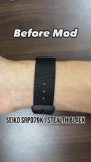 [Seiko Mod] Seiko 5 Sports Yacht-Master Black & Orange Automatic Men Watch