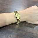 [Pre-Owned] Rado Diastar Coupole 318.0551.3 Gold Quartz Women Watch